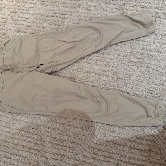 Zara Beige Drawstring Pants - Picture 2 of 4